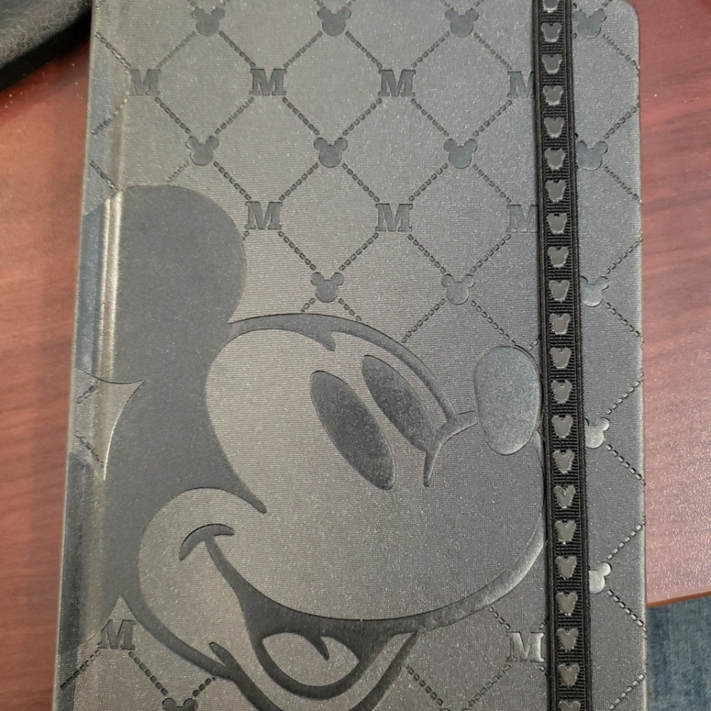 NIP Disney Monogram Mickey Mouse Black Journal